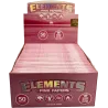 Elements – Pink King Size Slim Papers Box 50 x 32 pcs
