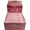 Elements – Pink King Size Slim Feuilles Box 50 x 32 pcs