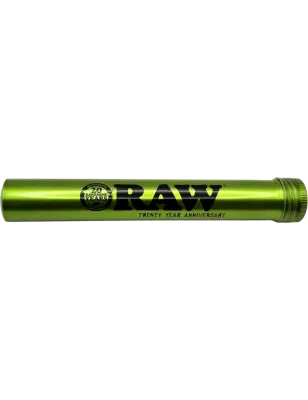 RAW – Retro Metal Tube Green Tube de rangement 115 mm