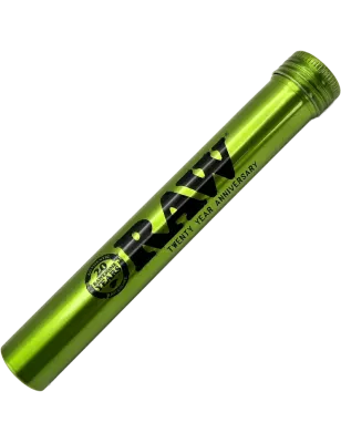 RAW – Retro Metal Tube Green Tube de rangement 115 mm