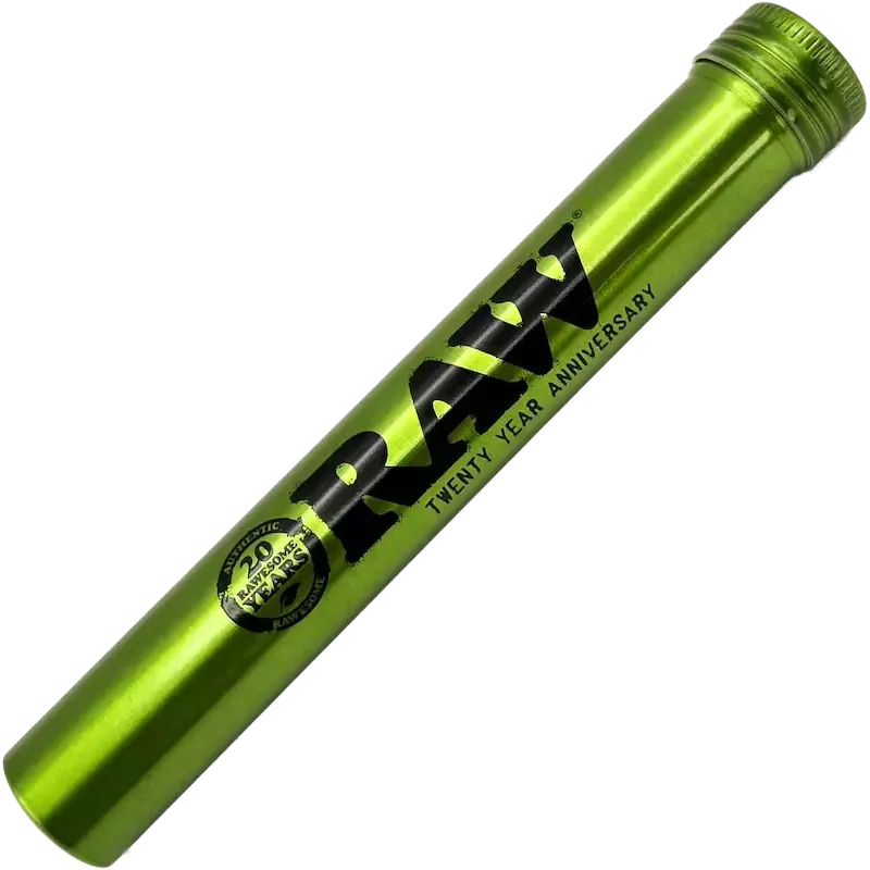 RAW – Retro Metal Tube Green Storage Tube 115 mm