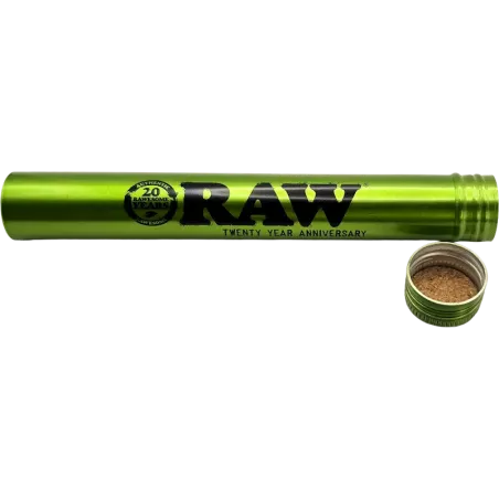 RAW – Retro Metal Tube Green Aufbewahrungstube 115 mm