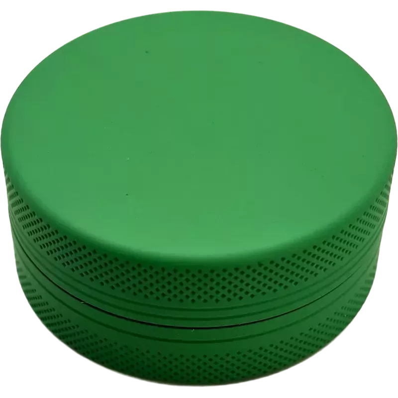 Generic – Grinder rivestito in silicone verde 2 parti 50 mm