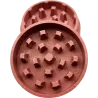 Grinder in canapa rosa 2 parti 55 mm