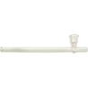 Glass – Pipe en verre droite 20 cm avec pied