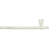 Glass – Pipa in vetro dritta 20 cm con piedistallo