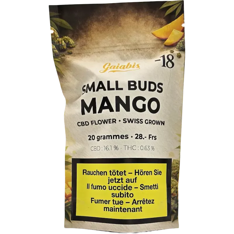 Gaiabis – Small Buds Mango CBD Indoor 20 g
