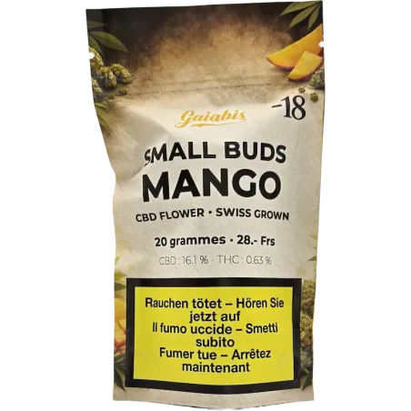 Gaiabis – Small Buds Mango CBD Indoor 20 g