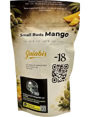Gaiabis – Small Buds Mango CBD Indoor 20 g