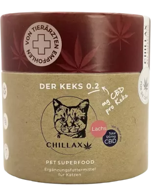 Chillax – Cat Treats with Catnip and CBD 0.2 mg