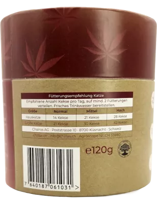 Chillax – Katzenkekse mit Katzenminze CBD 0,2 mg