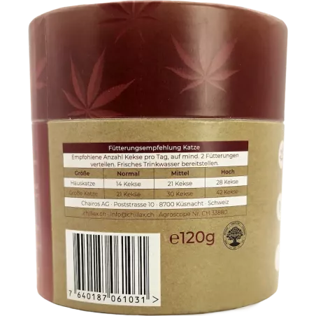 Chillax – Katzenkekse mit Katzenminze CBD 0,2 mg