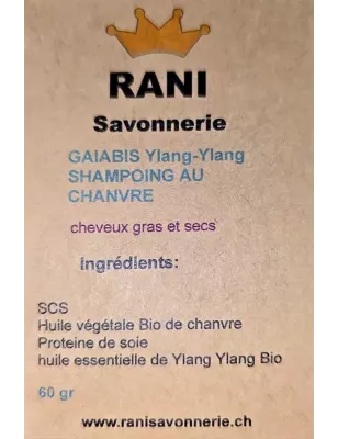 Rani Savonnerie – Shampoing Ylang-Ylang Chanvre