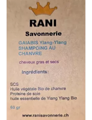 Rani Savonnerie – Shampoing Ylang-Ylang Chanvre