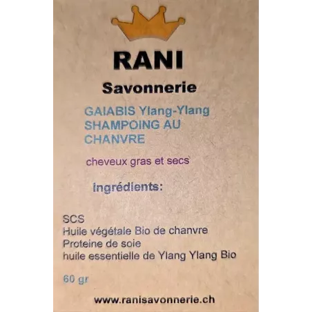 Rani Savonnerie – Ylang-Ylang Hanf Shampoo