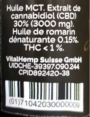 Gaiabis – Full Spectrum CBD Oil 30%