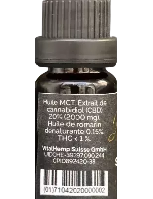 Gaiabis – Huile CBD Full Spectrum 20%