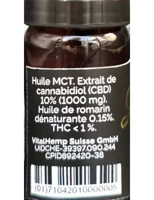 Gaiabis – Huile CBD Full Spectrum 10%