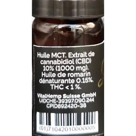 Gaiabis – Huile CBD Full Spectrum 10%