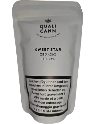 Qualicann – Sweet Star CBD Blüten 5.5g