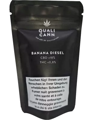 Qualicann Banana Diesel Fleurs de CBD 2g