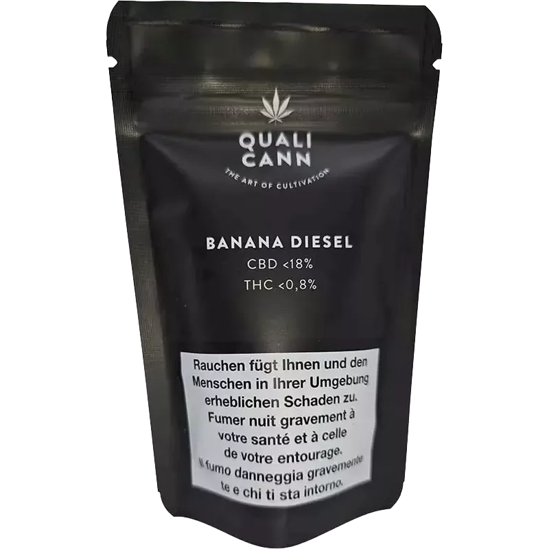 Qualicann Banana Diesel Fleurs de CBD 2g