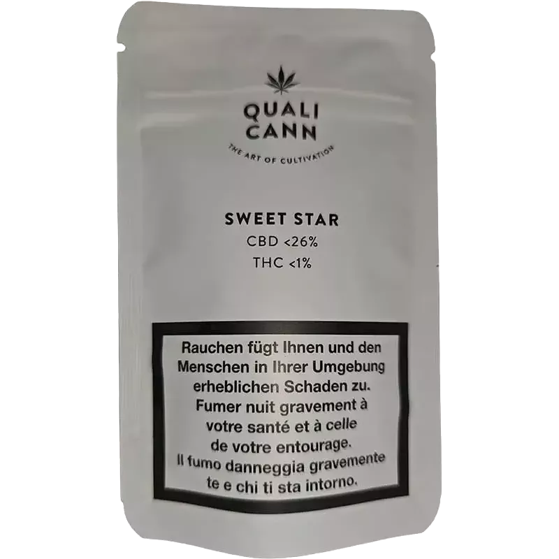 Qualicann – Sweet Star CBD Blüten 2g