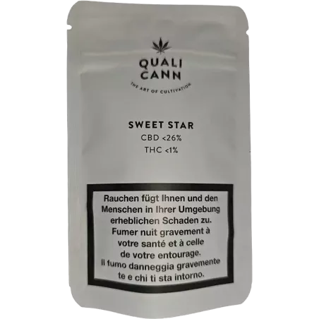 Qualicann – Sweet Star CBD Blüten 2g