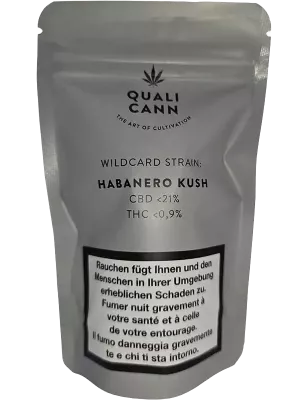 Qualicann Habanero Kush – CBD Blüten 5.5g