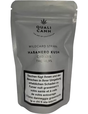Qualicann Habanero Kush – Fleurs de CBD 5.5g