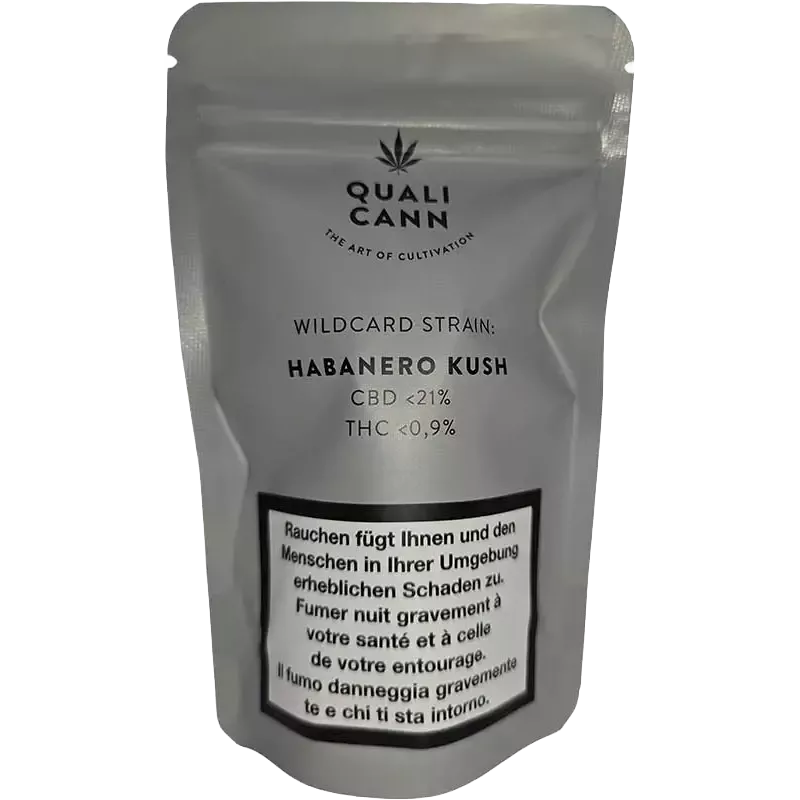 Qualicann Habanero Kush – CBD Blüten 5.5g