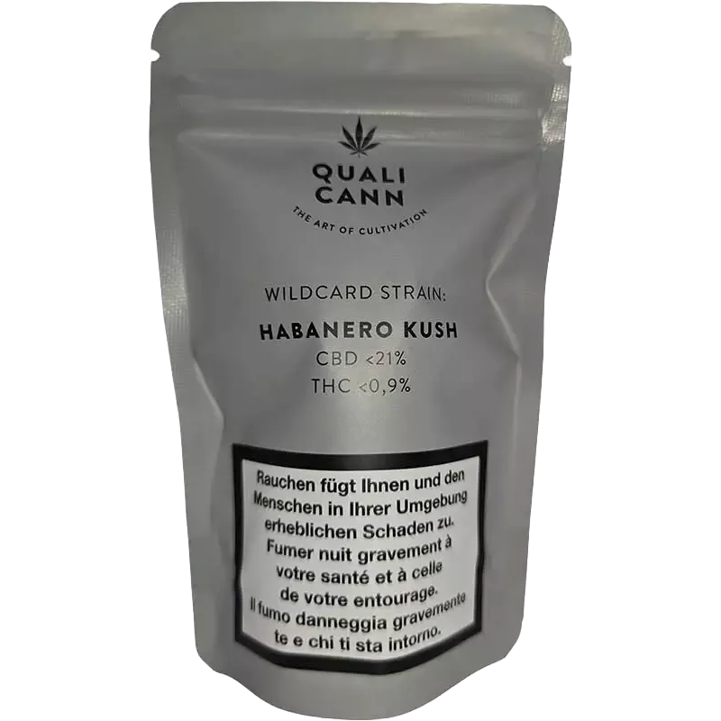Qualicann Habanero Kush – Fleurs de CBD 5.5g