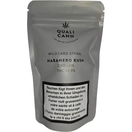 Qualicann Habanero Kush – Fleurs de CBD 5.5g