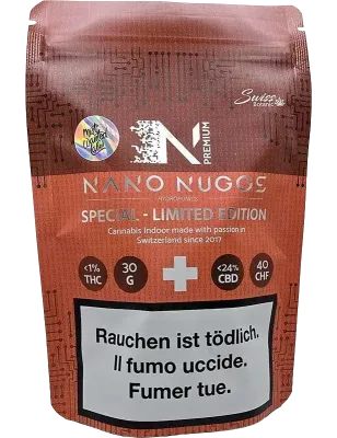 Swiss Botanic – Fleurs de CBD indoor Nano Nuggs Special Limited Edition