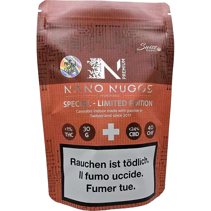 Swiss Botanic – Indoor CBD Blüten Nano Nuggs Special Limited Edition