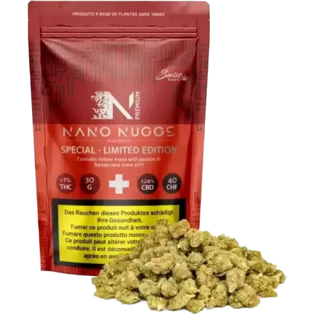 Swiss Botanic – Indoor CBD Blüten Nano Nuggs Special Limited Edition 30g