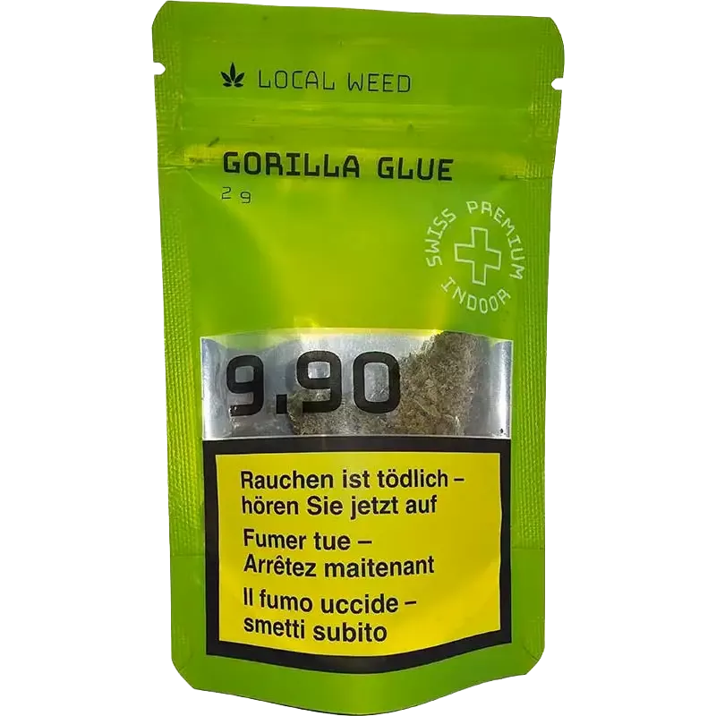 Local Weed – Gorilla Glue CBD Indoor Blüten 2g