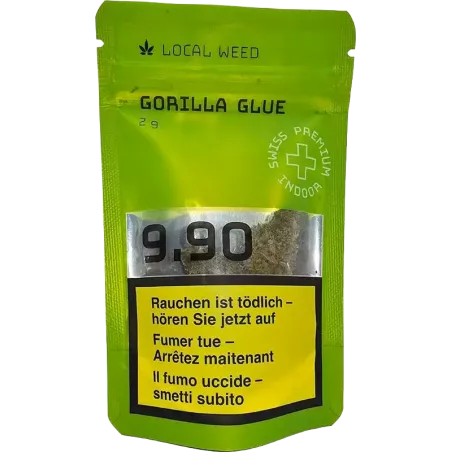 Local Weed – Gorilla Glue CBD Indoor Blüten 2g