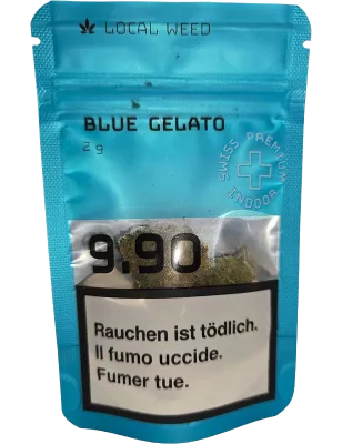Local Weed - Blue Gelato Fleurs de CBD Indoor 2g