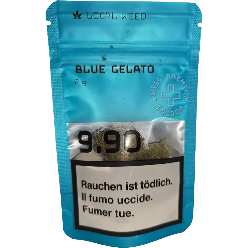 Local Weed - Blue Gelato Indoor CBD Flowers 2g