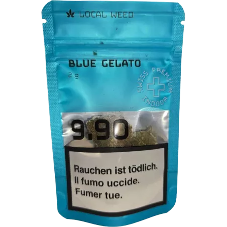Local Weed - Blue Gelato Fleurs de CBD Indoor 2g