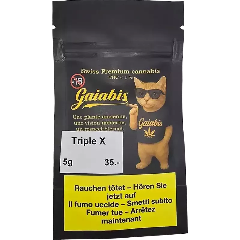 Gaiabis – Triple X Premium CBD Resin 5g