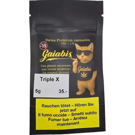 Gaiabis – Triple X CBD Premium-Harz 5g/10g