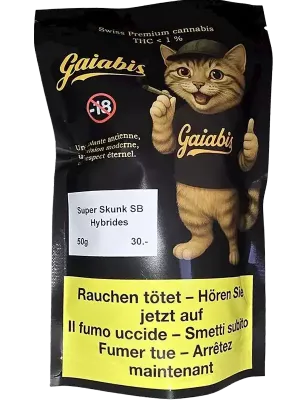 Gaiabis – Super Skunk Small Buds Hybrides Greenhouse 50g