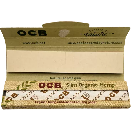 OCB – Organic Hemp Slim + Tips Box 32 pcs