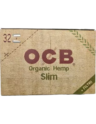 OCB – Organic Hemp Slim + Tips Box 50 pcs