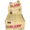 RAW – Connoisseur King Size Slim – Feuilles + Tips box complète de 24 booklets