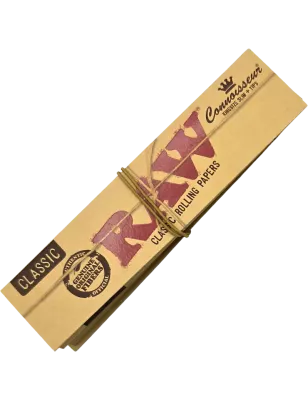 RAW – Connoisseur King Size Slim Papers + Tips