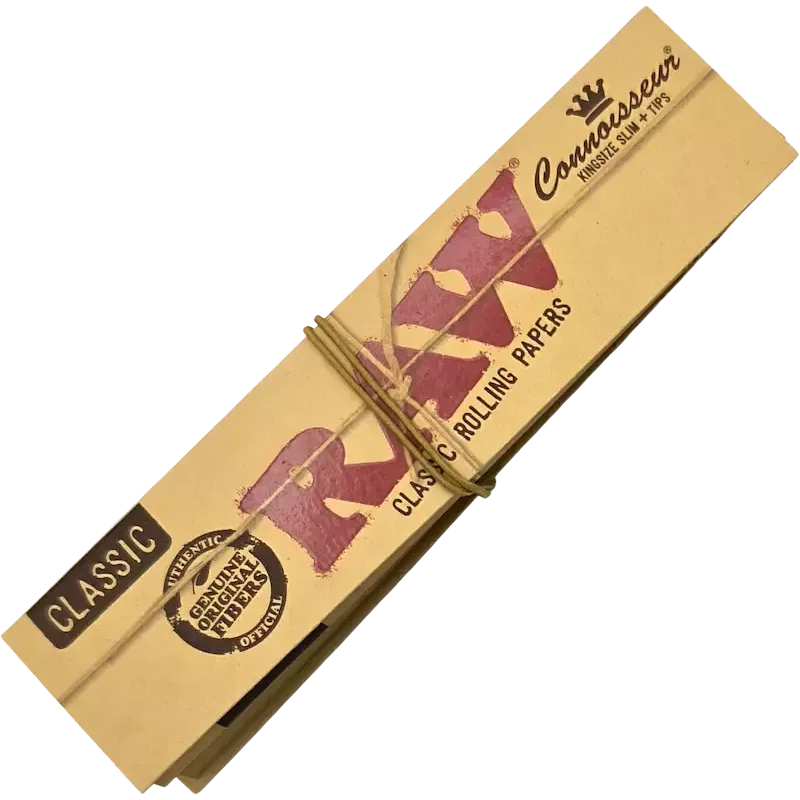 RAW – Connoisseur King Size Slim – Papers + Tips