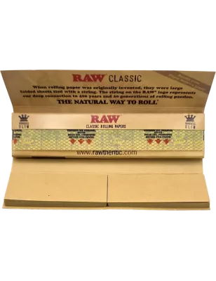 RAW – Connoisseur King Size Slim Papers + Tips